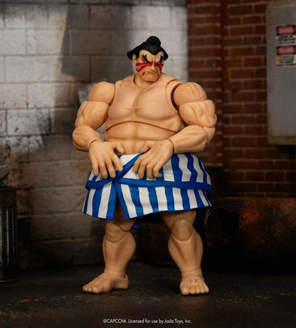 JADA ULTRA STREET FIGHTER 2 - E HONDA - DELUXE ACTION FIGURE