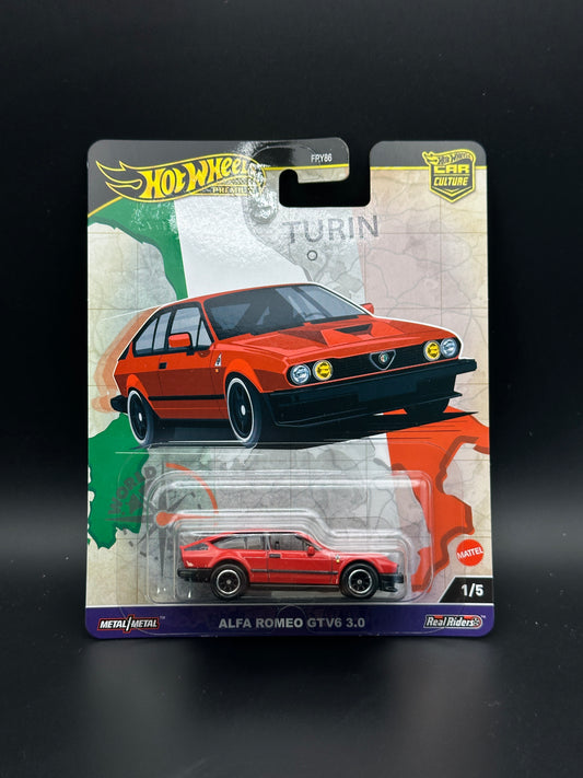 HOT WHEELS - ALFA ROMEO GTV6 3.0 (2024) - CAR CULTURE - WORLD TOUR 1/5