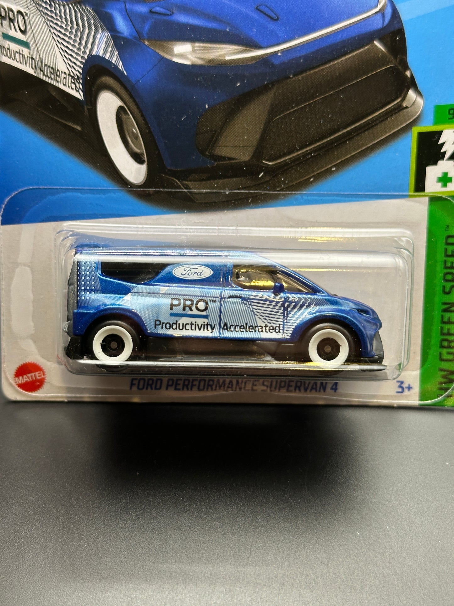 HOT WHEELS - FORD PERFORMANCE SUPERVAN 4 (2024) - HW GREEN SPEED 9/10