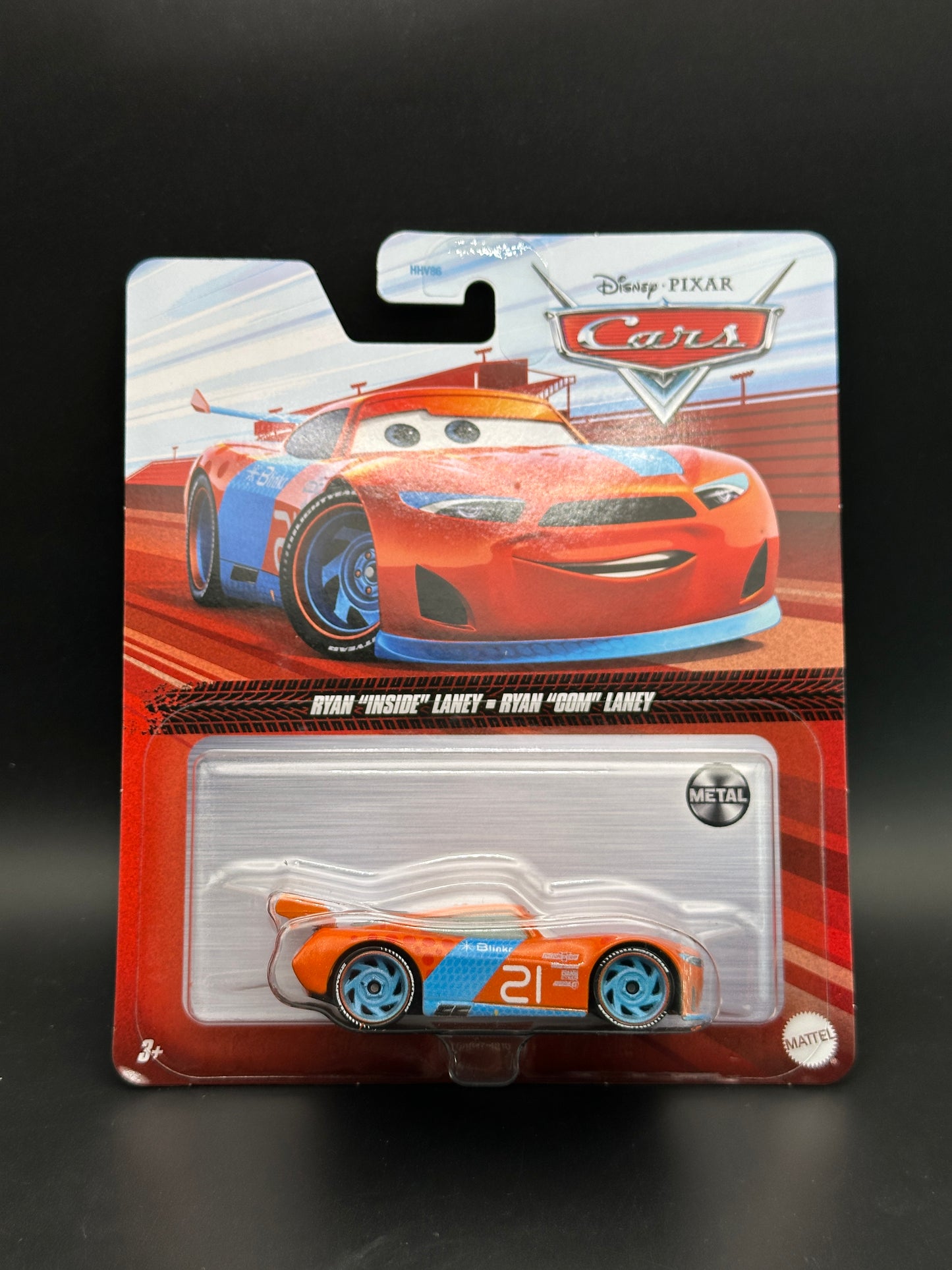 DISNEY PIXAR CARS - RYAN INSIDE LANEY - CARS - DIECAST