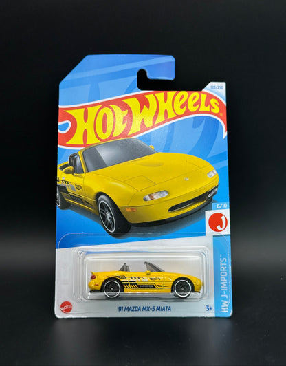 HOT WHEELS - 91 MAZDA MX5 MIATA (2024) - HW J IMPORTS 6/10