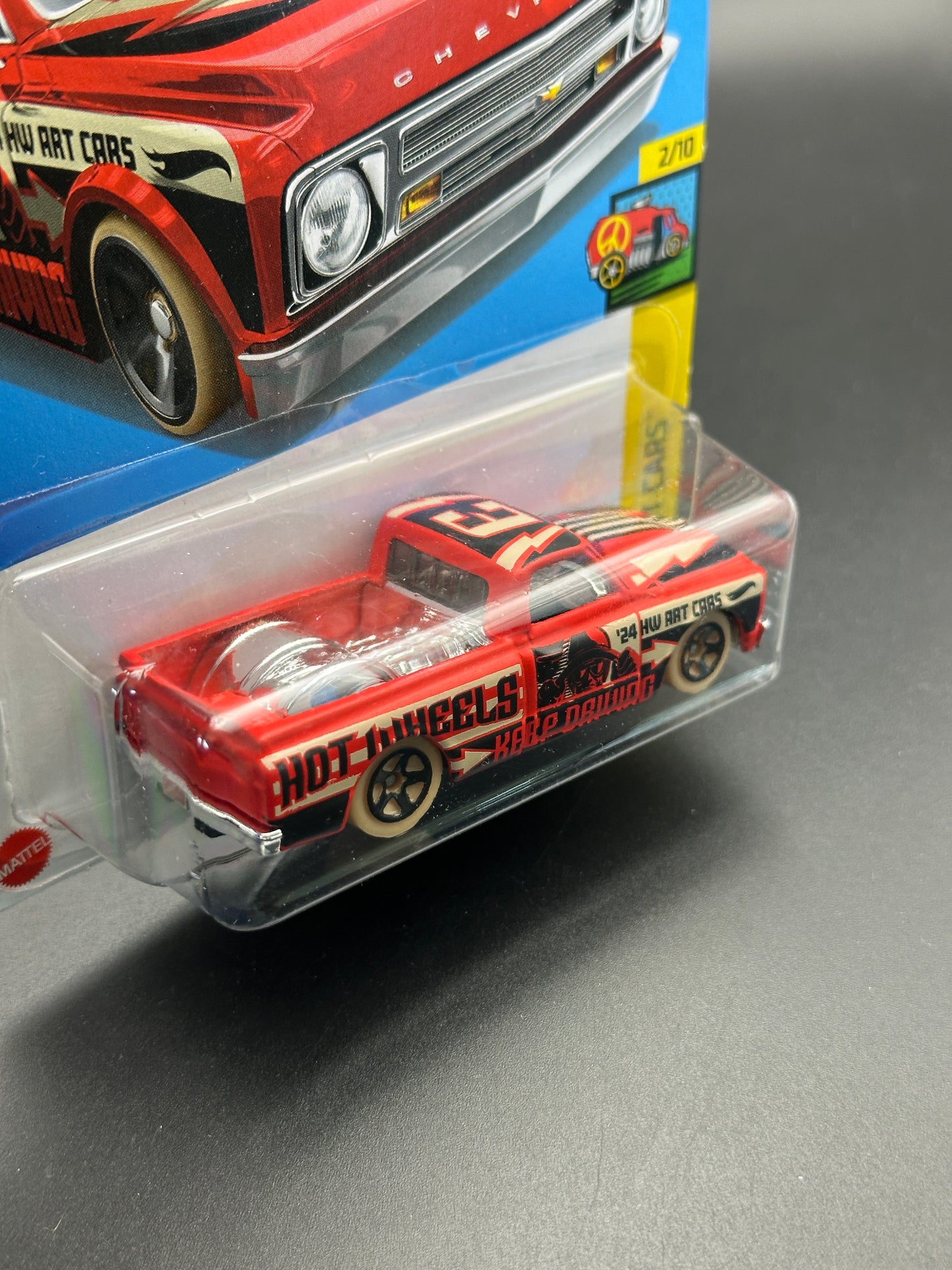 HOT WHEELS - 67 CHEVY C10 (2024) - HW ART CARS 2/10