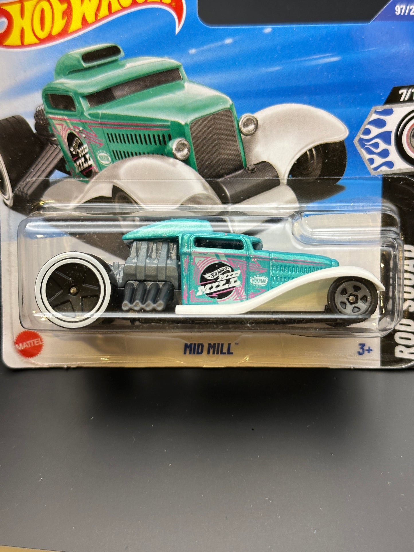 HOT WHEELS - MID MILL (2025) - HW ROD SQUAD 7/10