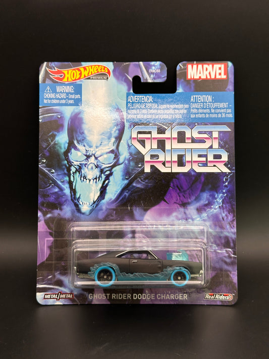 HOT WHEELS - GHOST RIDER DODGE CHARGER (2020) - REPLICA ENTERTAINMENT: GHOST RIDER