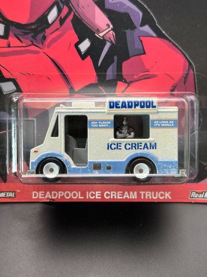 HOT WHEELS - DEADPOOL ICE CREAM TRUCK (2019) - REPLICA ENTERTAINMENT DEADPOOL