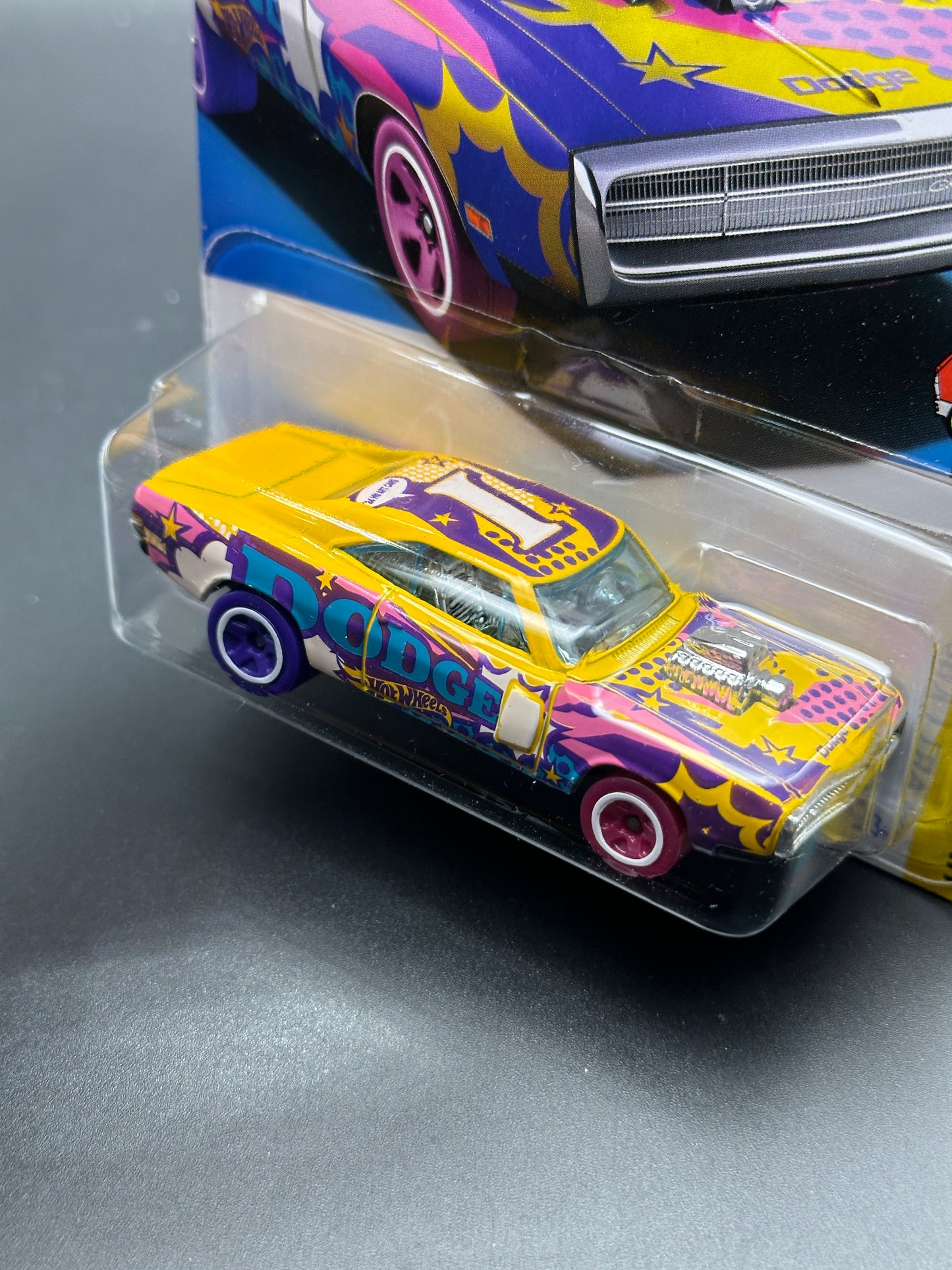 HOT WHEELS - 70 DODGE CHARGER R/T (2024) - HW ART CARS 4/10