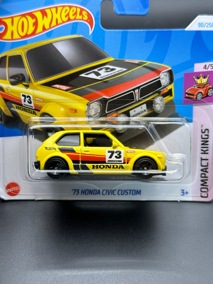 HOT WHEELS - 73 HONDA CIVIC CUSTOM (2024) - COMPACT KINGS 4/5