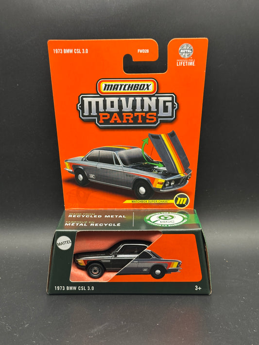 MATCHBOX - 1973 BMW CSL 3.0 - MOVING PARTS - DIECAST - SUPER CHASE