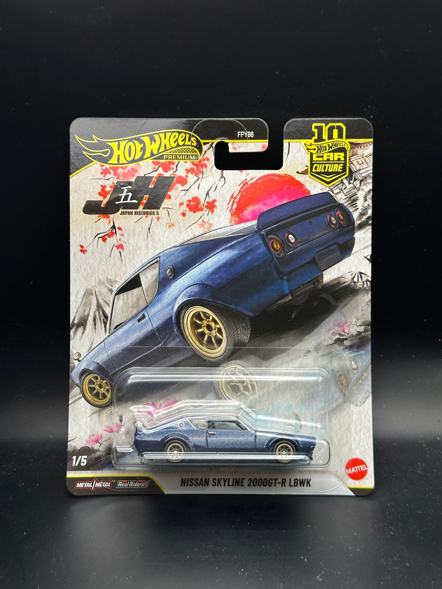 HOT WHEELS - NISSAN SKYLINE 2000GT-R LBWK (2026) - CAR CULTURE - JAPAN HISTORICS 5 1/5