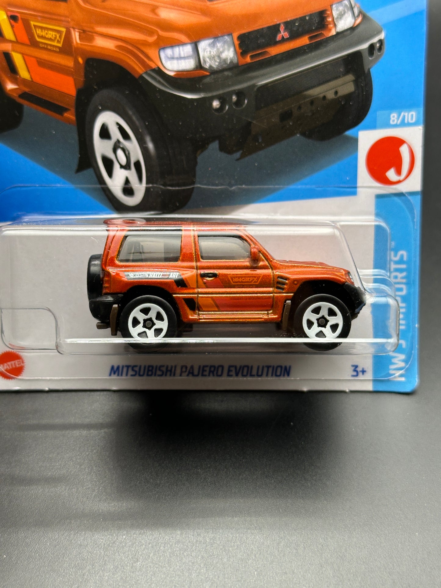 HOT WHEELS - MITSUBISHI PAJERO EVOLUTION (2024) - HW J-IMPORTS 8/10