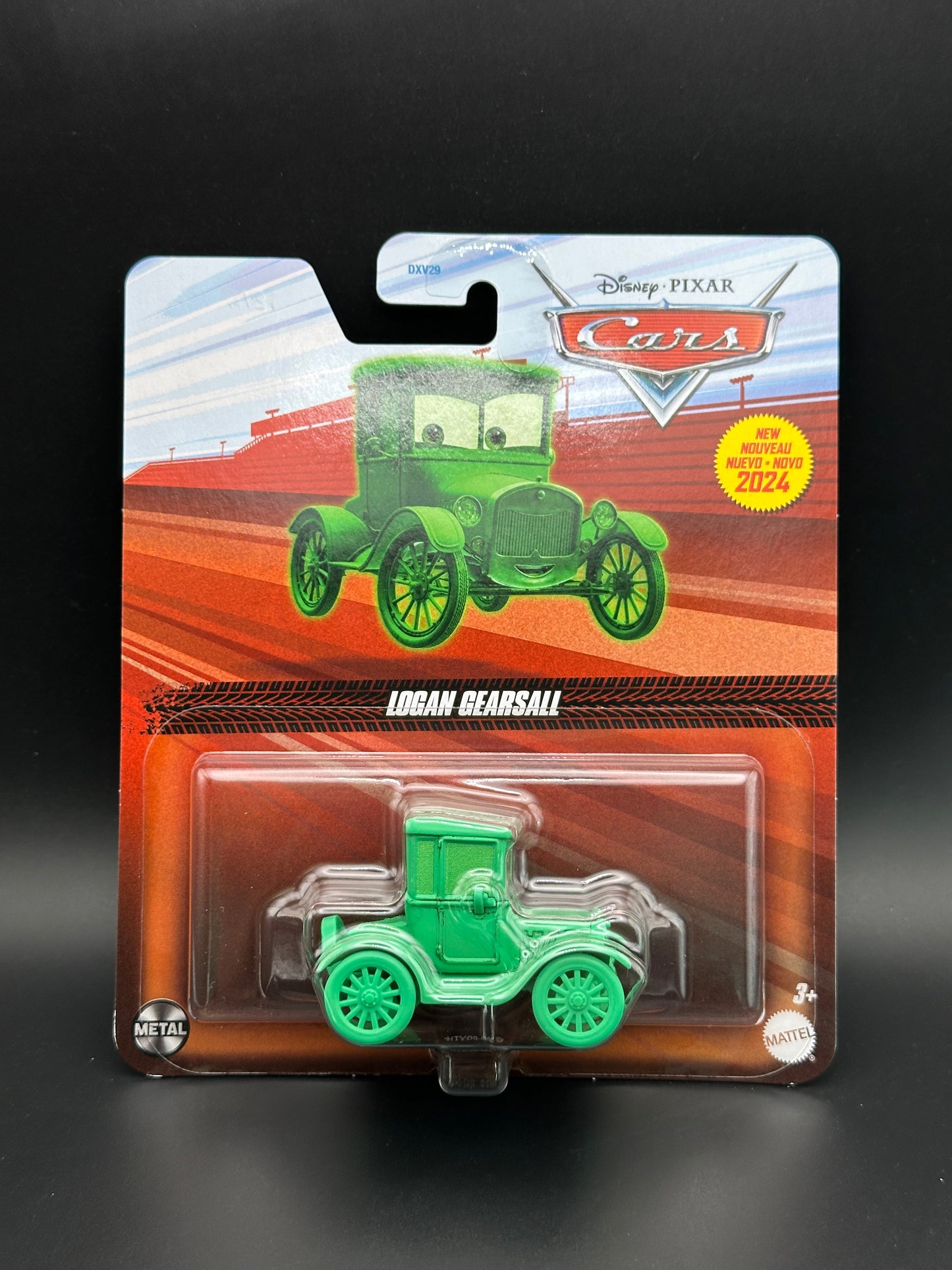 DISNEY PIXAR CARS - LOGAN GEARSHALL (2024) - CARS - DIECAST