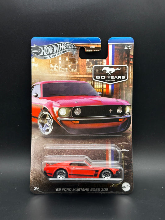 HOT WHEELS - 69 FORD MUSTANG BOSS 302 (2025) MUSTANG 60 YEARS 2/5