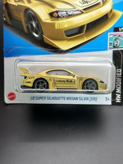 HOT WHEELS - LBWK SUPER SILHOUETTE NISSAN SILVIA S15 (2023) - HW MODIFIED 1/5