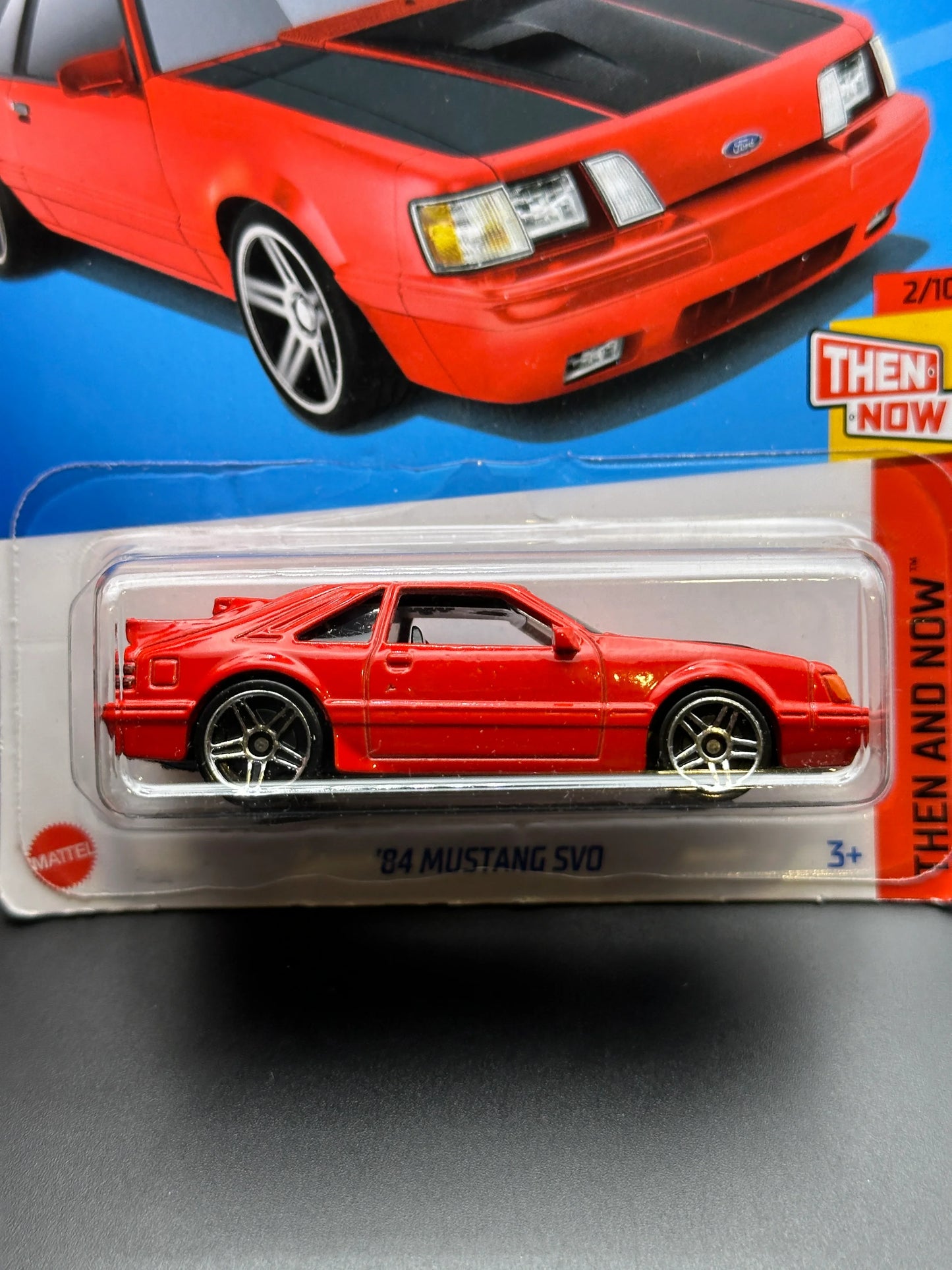 HOT WHEELS - 84 MUSTANG SVO (2024) - HW THEN AND NOW 2/10