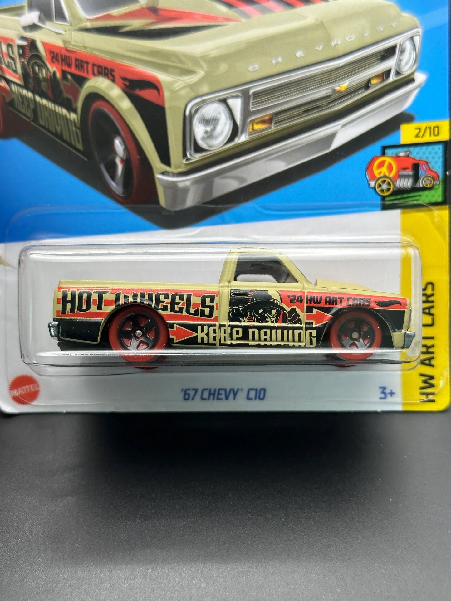 HOT WHEELS - 67 CHEVY C10 (2024) - HW ART CARS 2/10