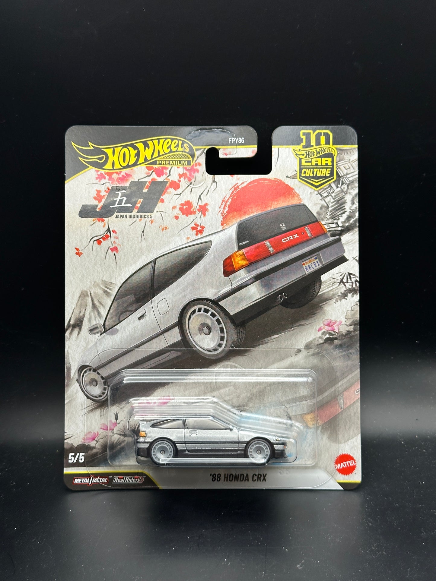 HOT WHEELS - 88 HONDA CRX (2026) - CAR CULTURE - JAPAN HISTORICS 5 5/5