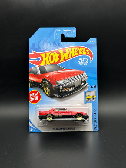HOT WHEELS - 82 NISSAN SKYLINE KDR30 (2018) - FACTORY FRESH 10/10