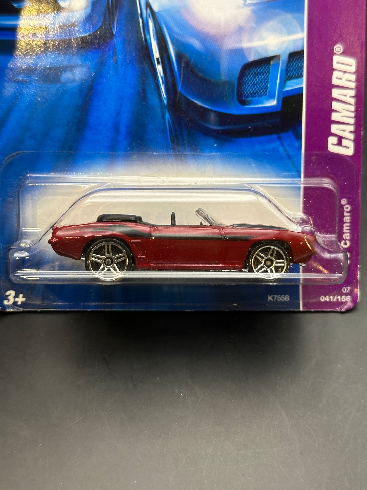 HOT WHEELS - 69 CAMARO CONVERTIBLE (2007) - HW CAMARO 1/4