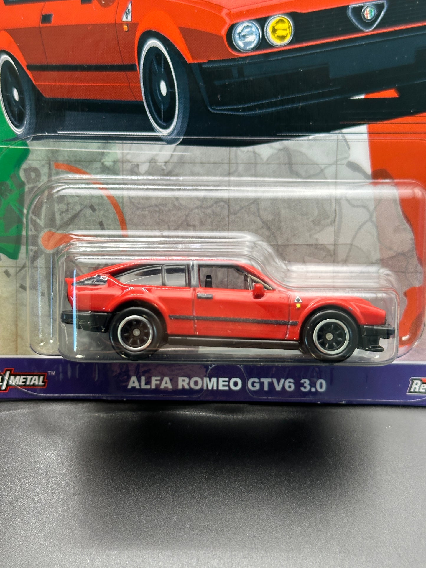 HOT WHEELS - ALFA ROMEO GTV6 3.0 (2024) - CAR CULTURE - WORLD TOUR 1/5