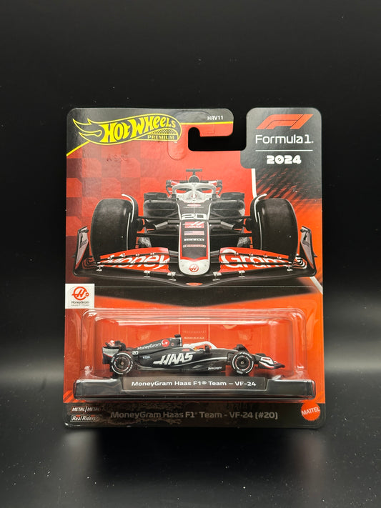 HOT WHEELS - NICO HULKENBERG MONEY GRAM HAAS F1 TEAM VF-24 #20 (2025) - FORMULA 1 SERIES
