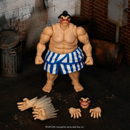 JADA ULTRA STREET FIGHTER 2 - E HONDA - DELUXE ACTION FIGURE