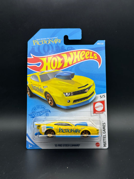HOT WHEELS - 10 PRO STOCK CAMARO (2021) - HW MATTEL GAMES 5/5
