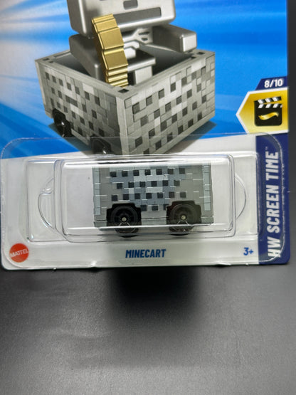 HOT WHEELS - MINECART (2025) - HW SCREEN TIME 8/10
