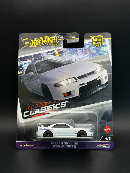 HOT WHEELS - NISSAN SKYLINE GT-R BCNR33 (2024) - CAR CULTURE - MODERN CLASSICS 4/5