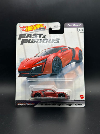 HOT WHEELS - W MOTORS LYKAN HYPERSPORT (2021) - FAST AND FURIOUS - FAST STARS 5/5