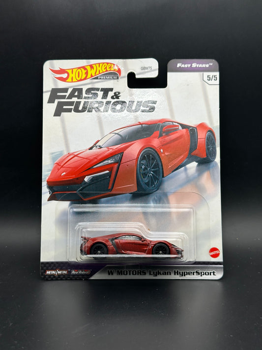 HOT WHEELS - W MOTORS LYKAN HYPERSPORT (2021) - FAST AND FURIOUS - FAST STARS 5/5