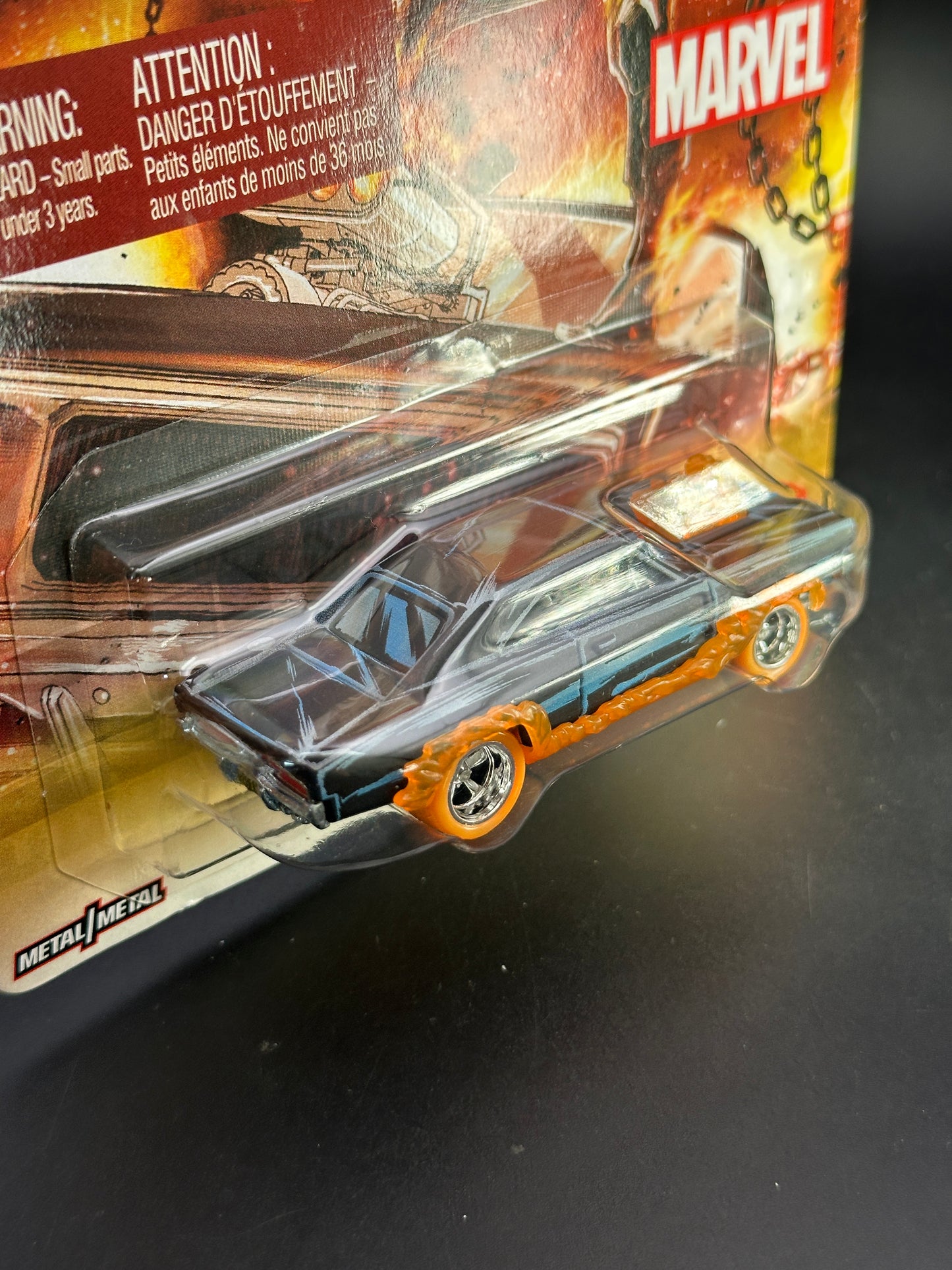HOT WHEELS - GHOST RIDER DODGE CHARGER (2025) - REPLICA ENTERTAINMENT: GHOST RIDER