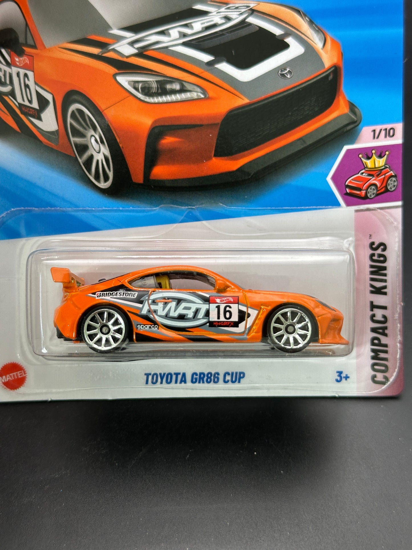 HOT WHEELS - TOYOTA GR86 CUP (2025) - HW COMPACT KINGS 1/10