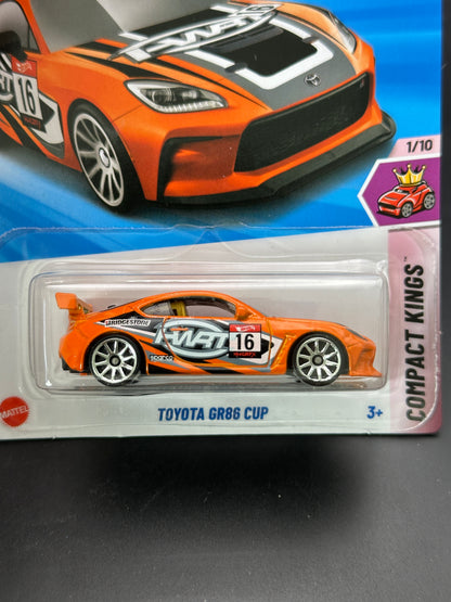 HOT WHEELS - TOYOTA GR86 CUP (2025) - HW COMPACT KINGS 1/10