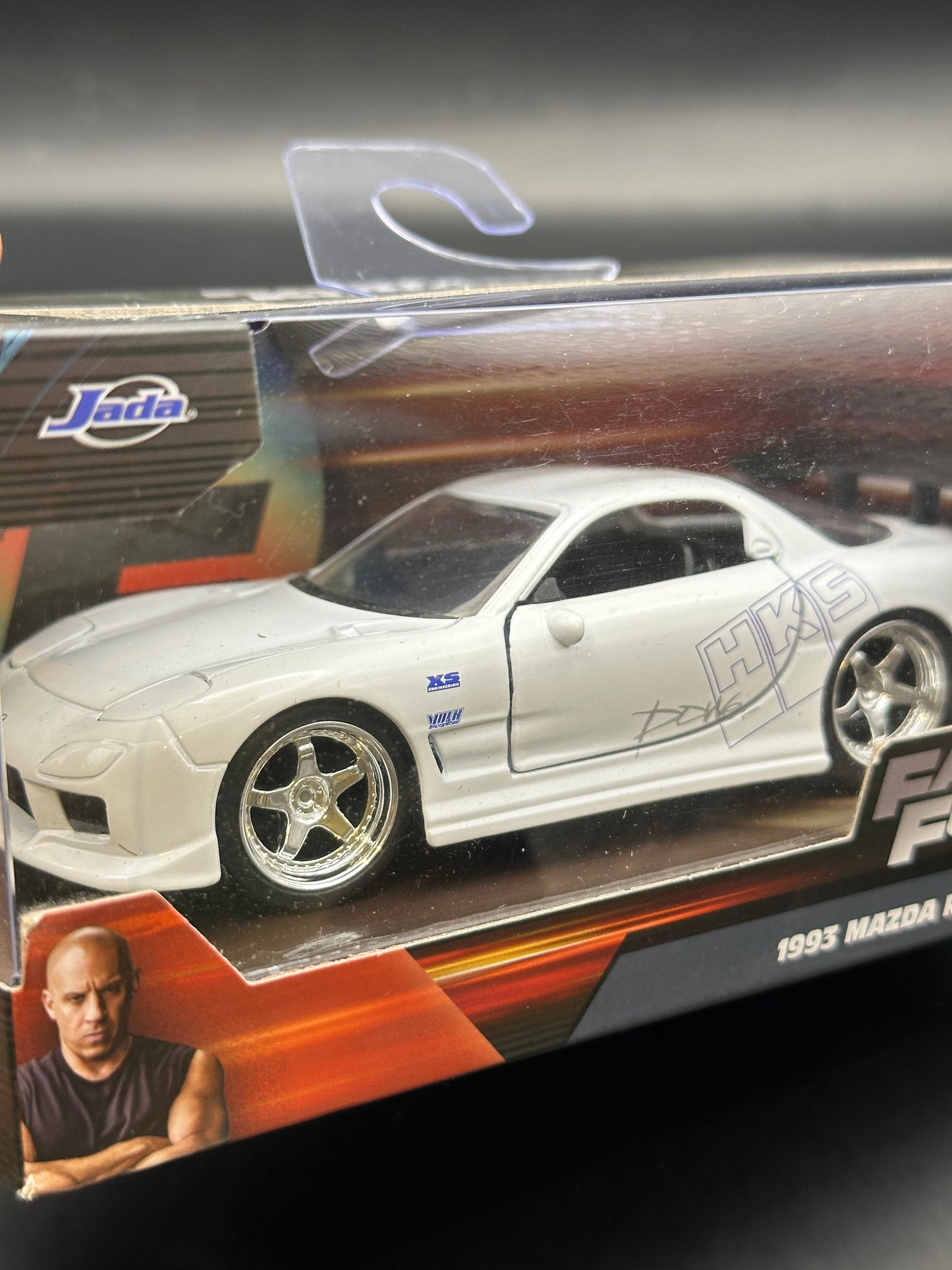 JADA DIECAST CARS - 1993 MAZDA RX7 - FAST FURIOUS 1/32 SCALE