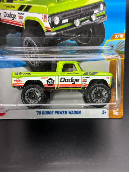 HOT WHEELS - 70 DODGE POWER WAGON (2025) - HW DIRT 2/10