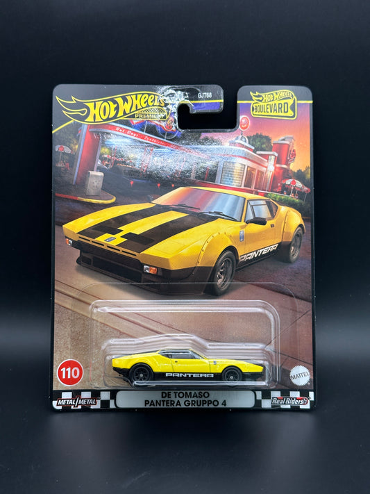 HOT WHEELS - DE TOMASO PANTERA GRUPPO 4 (2024) - HW BOULEVARD #110