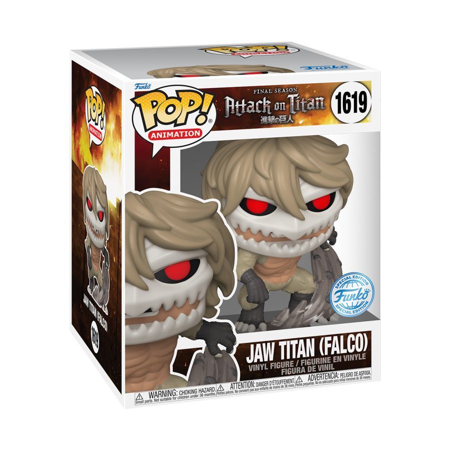 FUNKO POP VINYL - JAW TITAN (FALCO) - ATTACK ON TITAN #1619