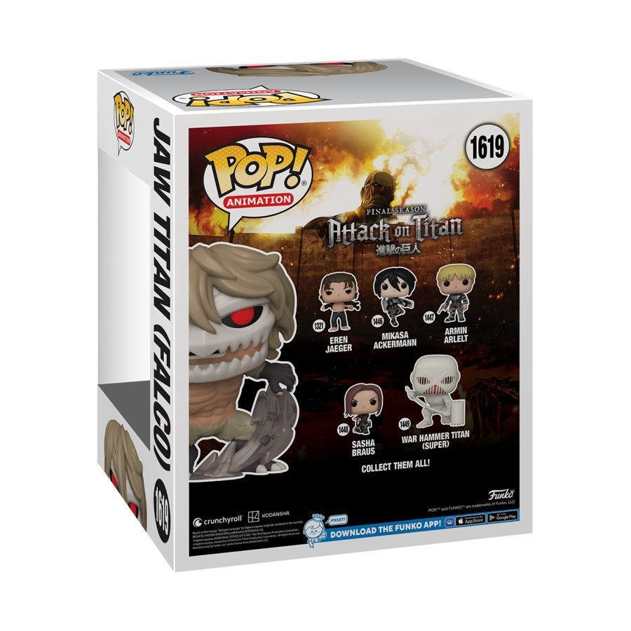 FUNKO POP VINYL - JAW TITAN (FALCO) - ATTACK ON TITAN #1619