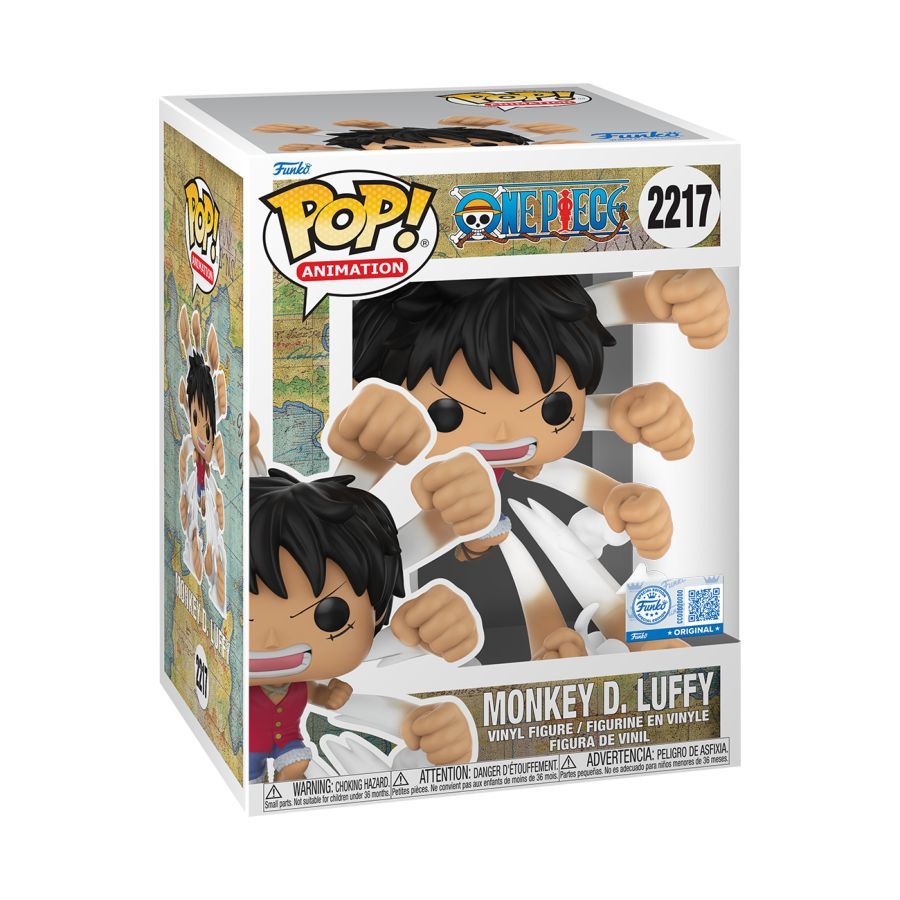 FUNKO POP VINYL - MONEKY D. LUFFY (GUM-GUM GATLING) - ONE PIECE #2217