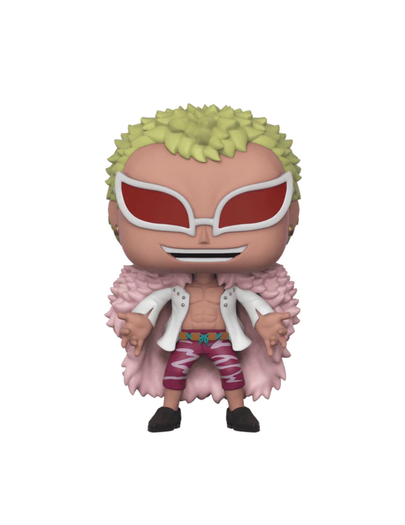 Funko Pop! vinyl figure with distinctive hairstyle and colorful outfit on a white background