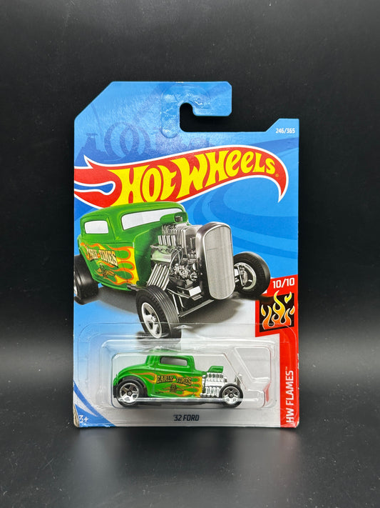HOT WHEELS - 32 FORD (2018) - HW FLAMES 10/10