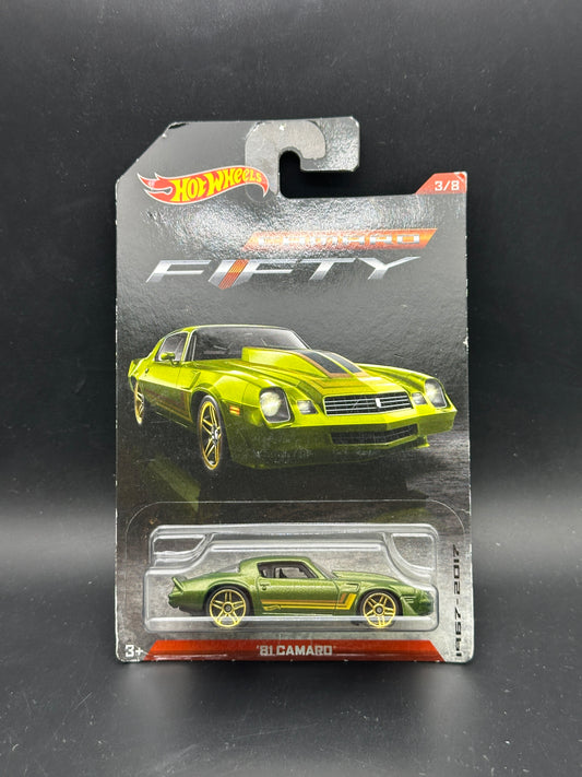 HOT WHEELS - 81 CAMARO (2017) - CAMARO FIFTY SERIES 3/8
