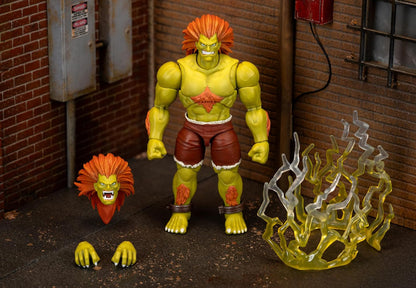JADA STREET FIGHTER 2 - BLANKA - DELUXE ACTION FIGURE
