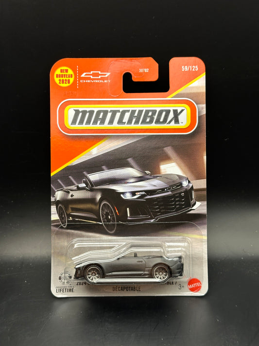 MATCHBOX - 2024 CHEVROLET CAMARO ZL1 CONVERTIBLE - 59/125 - DIECAST
