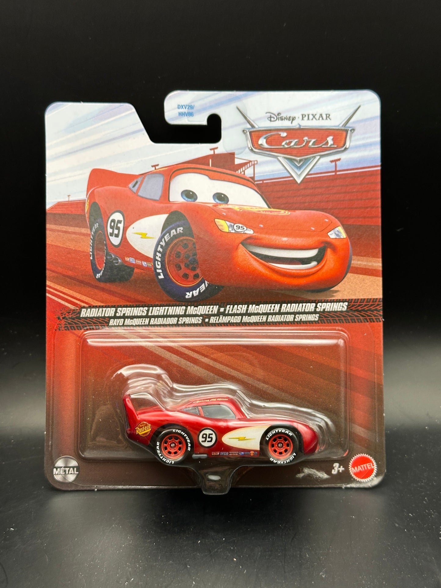 DISNEY PIXAR CARS - RADIATOR SPRINGS LIGHTNING MCQUEEN - DIECAST