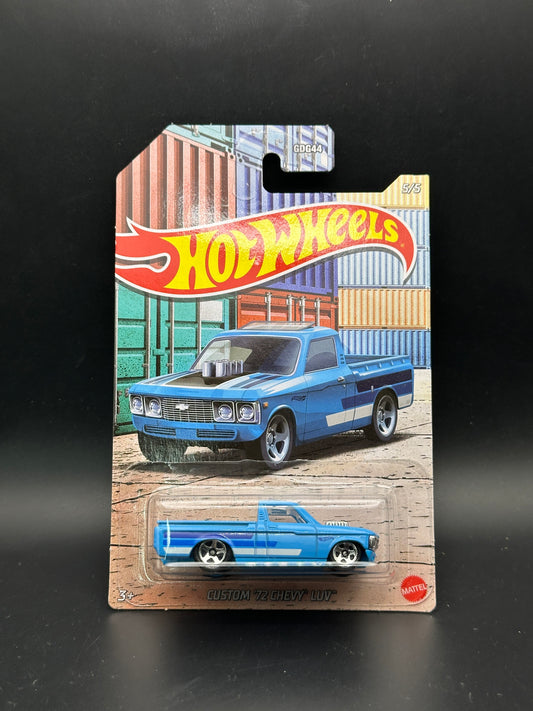 HOT WHEELS - CUSTOM 72 CHEVY LUV (2021) - HW HOT PICKUPS SERIES 5/5
