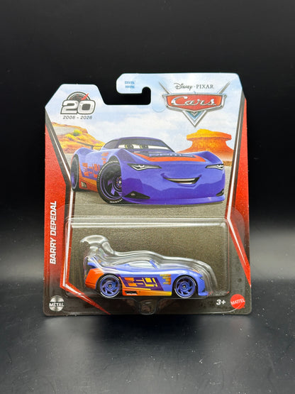DISNEY PIXAR CARS 20th ANNIVERSARY - BARRY DEPEDAL - DIECAST