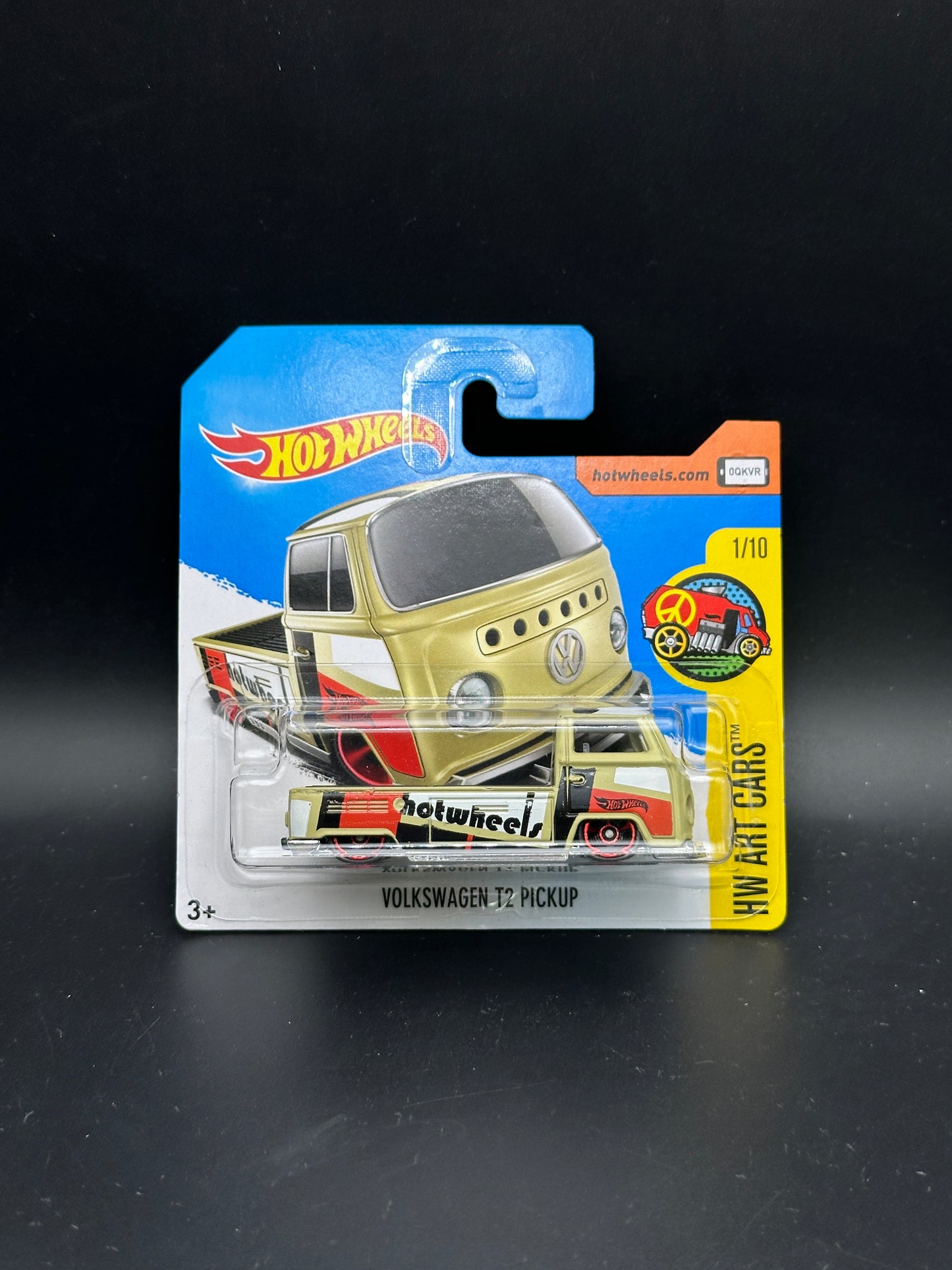 HOT WHEELS - VOLKSWAGEN T2 PICKUP (2017) - HW ART CARS 1/10