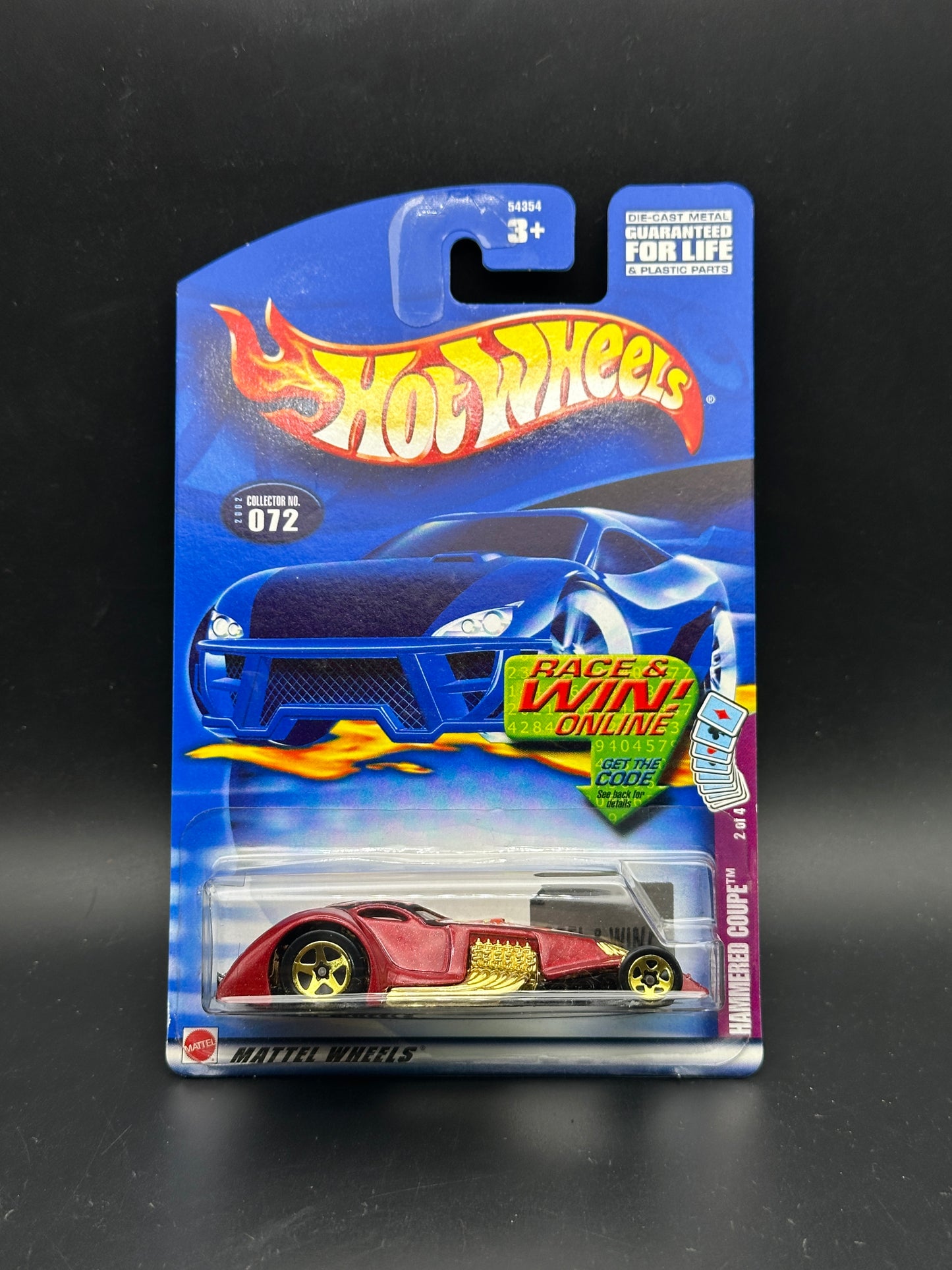 HOT WHEELS - HAMMERED COUPE (2002) - HW TRUMP CARS 2/4