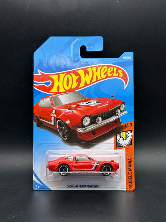 HOT WHEELS - CUSTOM FORD MAVERICK (2019) - HW MUSCLE MANIA 1/10